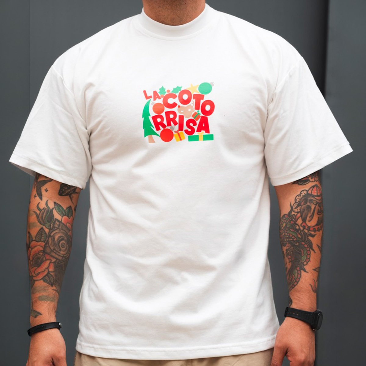 Playera algodón crudo